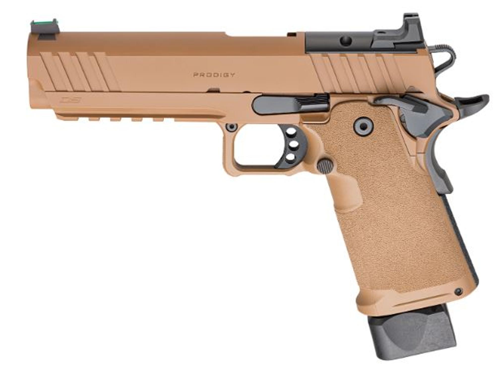 PRODIGY DS AOS 9MM 5IN 117RD 120RD COY BRN | SPFD ARMORY | 706397974046