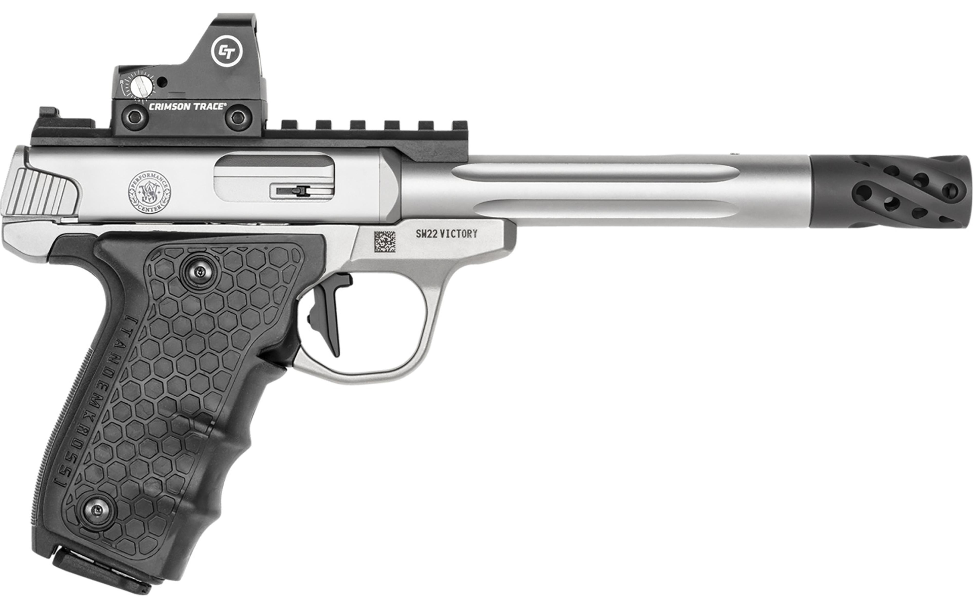 SW22 VICTORY PC FLUTED 22LR 6IN TB 210RD RDS SS | SMITH WESSON | 022188875539