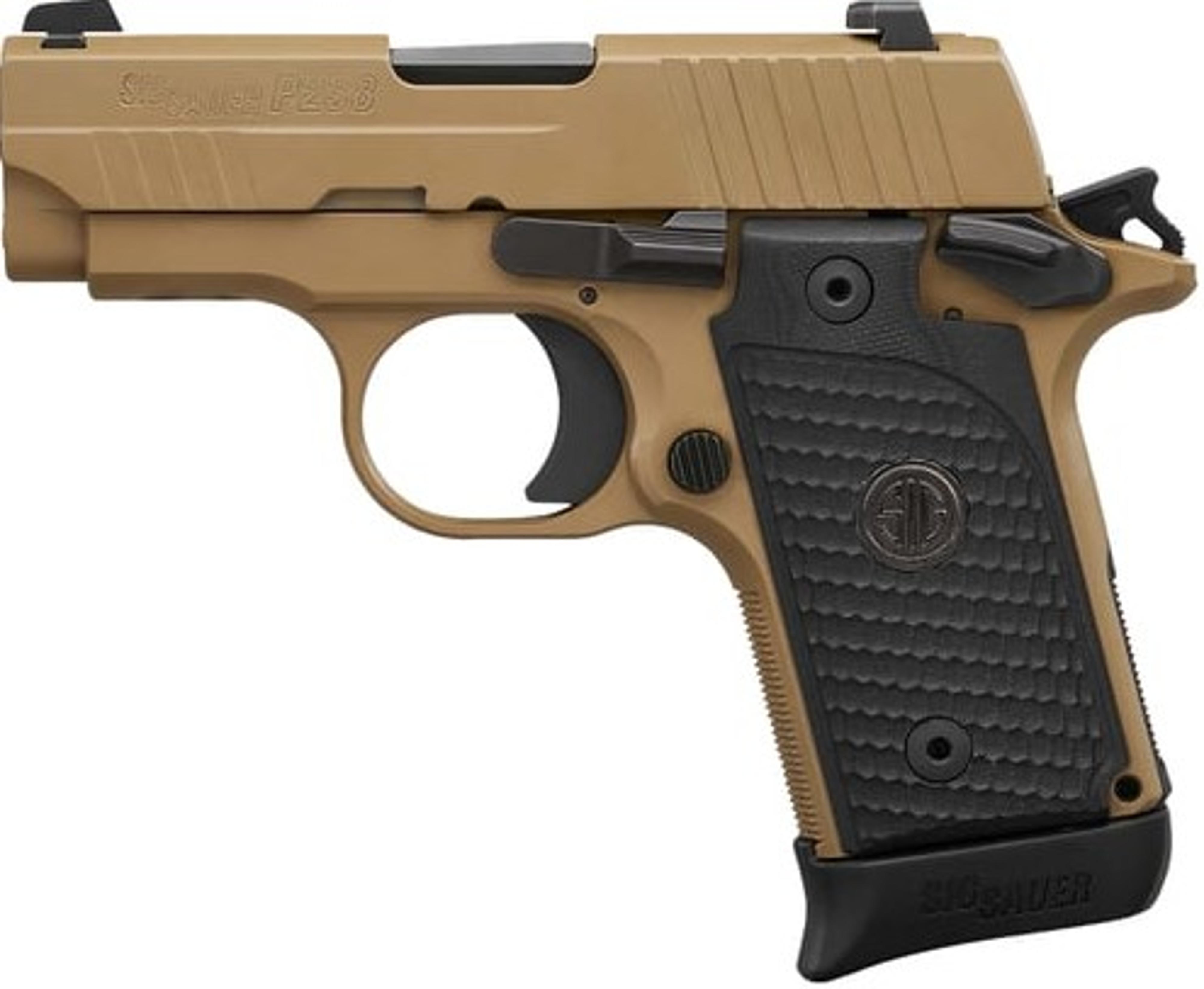 P238 EMPEROR SCORPION 380ACP 2.7IN 16/17RD NS FDE/BLK | SIG SAUER | 798681553495