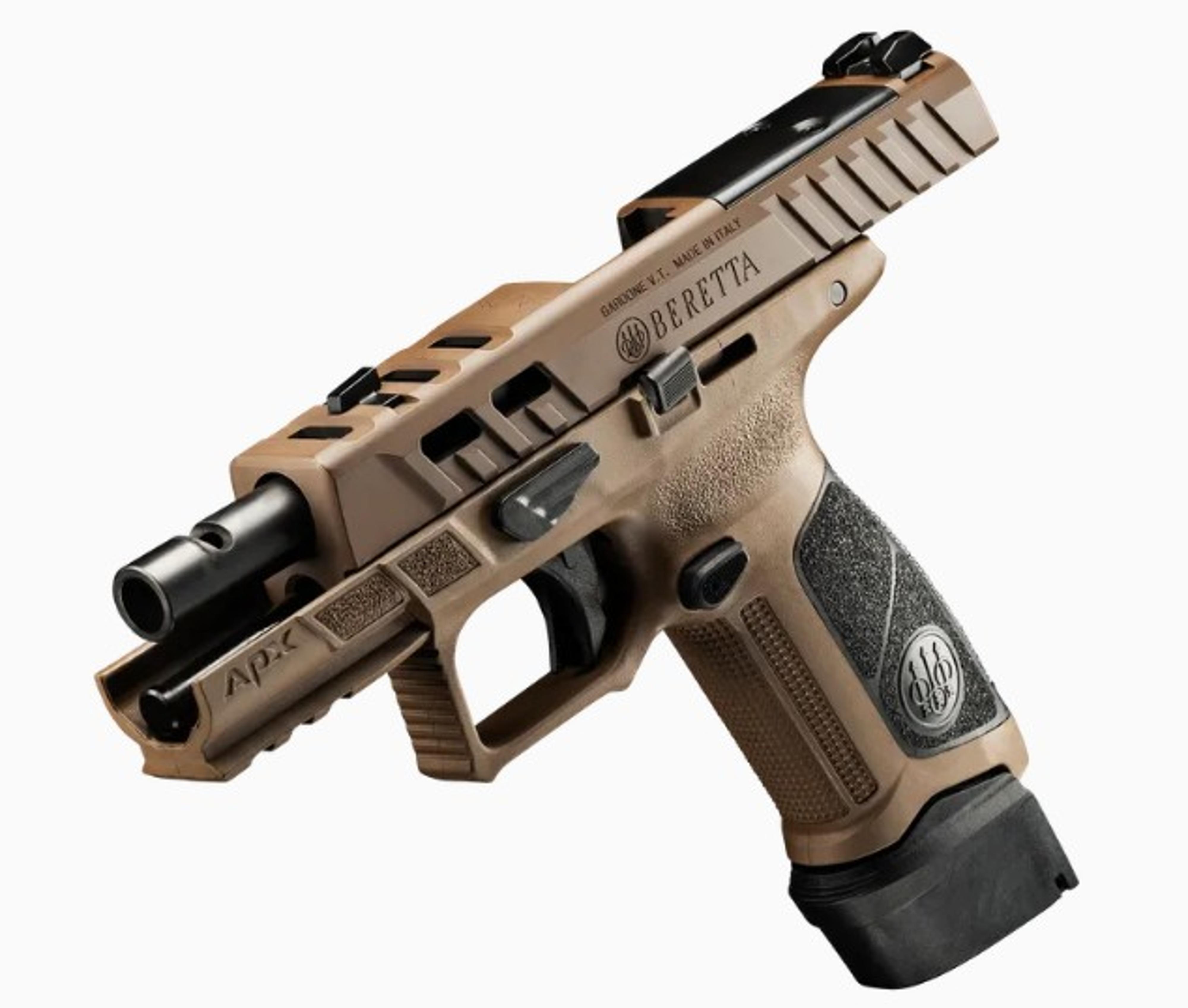 APX A1 O.R. 9MM 4.25IN 217/121RD PORTED FDE | BERETTA | 082442073118